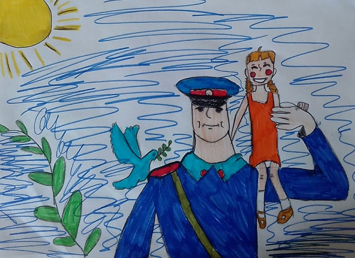 Рисунки к конкурсу дядя Степа милиционер